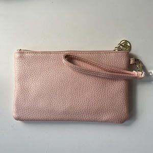 Adrienne Vittadini Pink Wristlet
